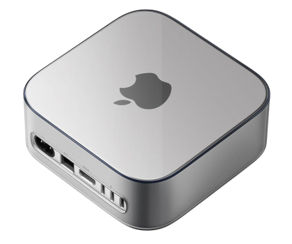Torba do laptopów Orico Etui na MacMini M4, silikonowe, czarne